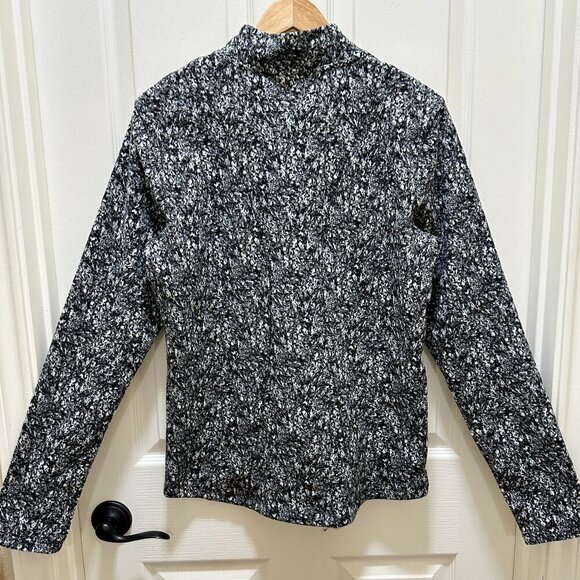 New Spyder Fleece Active Pullover Women's Size L Half Zip Thumbhole Slits Soft - Picture 12 of 16